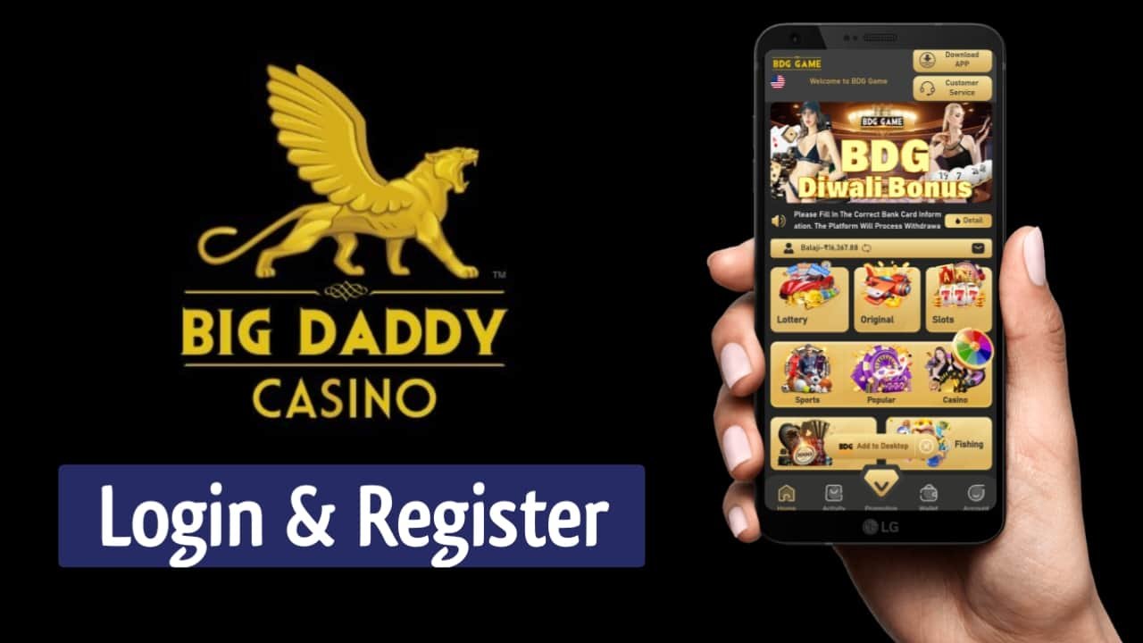 Big Daddy Game Login & Register